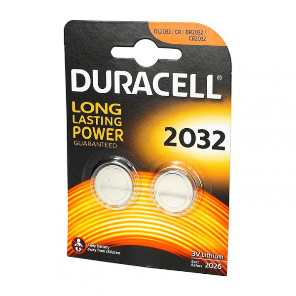 Duracell батарейка 2032  2бл.\10\100 оптом
