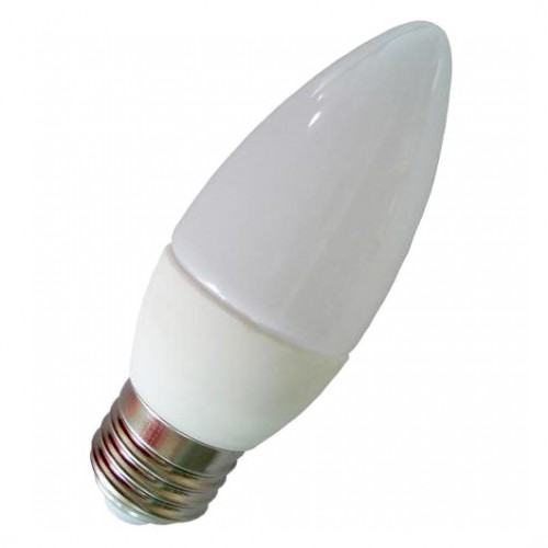 Ergolux лампа C35  LED7-/6500K/E27 СВЕЧА светод. 10/100 оптом
