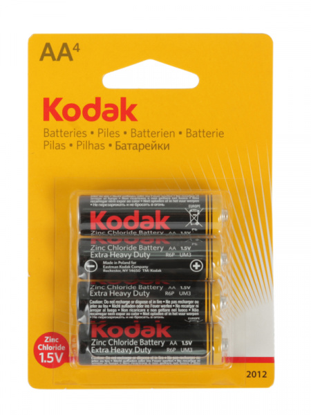 Kodak батарейка R-6  4бл.\80\400 оптом