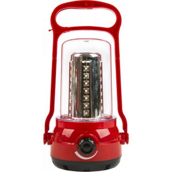 SmartBuy фонарь SBF-36-R аккумул. 35+6LED кемпинговый, красный  (1/30) оптом