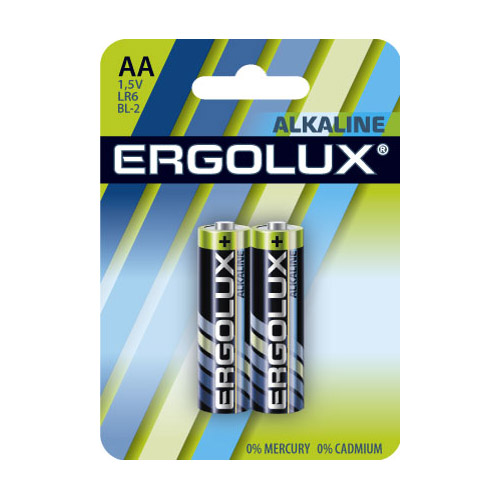 Ergolux батарейка LR-06  2бл./20/360/120! оптом