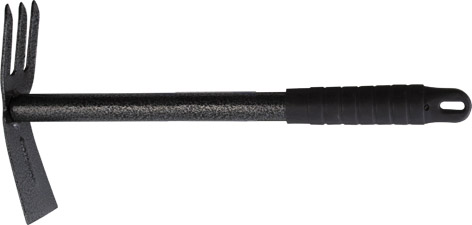 КУРС Мотыга "мини" с ручкой МК-2(м)  цельнометаллическая 3 зуба, трапеция 1/15 оптом
