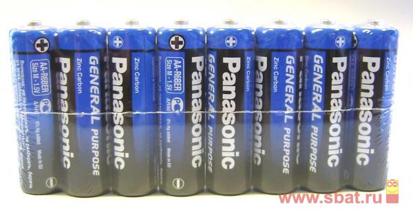 Panasonic батарейка R-6  без бл. \8\48\240 оптом