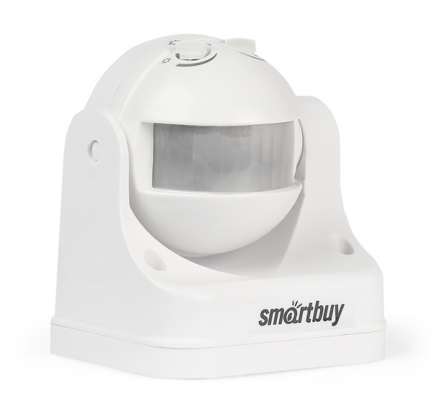 Smartbuy датчик движ.инфракр. настенный 1200Вт, до 12м, IP44 sbl-ms-009 (1/50) оптом