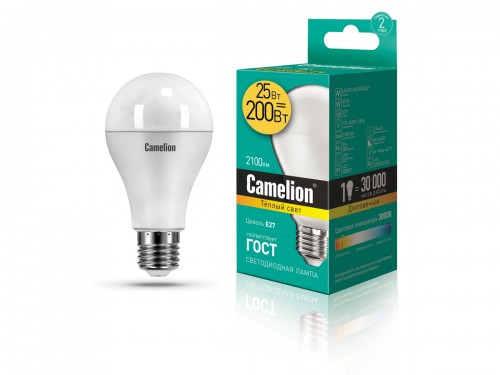 Camelion лампа A65 LED25-/830/E27 Basic/ULTRA    оптом