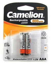 Camelion батарейка аккум. R-3  600 mAh 2бл./24/480/48! оптом