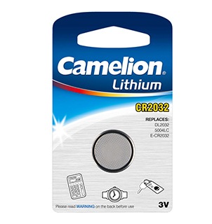 Camelion батарейка CR2032  1бл./10/1800/90! оптом