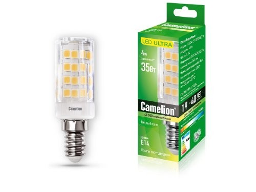 Camelion лампа LED4-S105/830/E14  220В BrightPower  10/50 оптом
