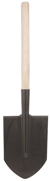 FIT Лопата туристическая с деревянным черенком 145х210х580мм  FIT РОС  1/10 оптом