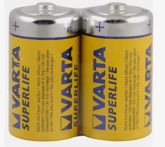 Varta батарейка R-20  2 спайка./24 оптом
