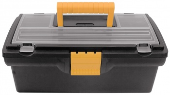 FIT Ящик для инструмента пластиковый 16" (40,5х21,5х16см) оптом FIT Ящик для инструмента пластиковый 16" (40,5х21,5х16см) оптом