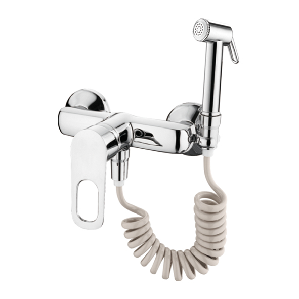 Ledeme L5249 Смеситель с гигиеническим душем настенный (латунь)  * оптом