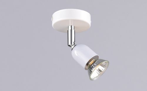 Светильник РС20724 WT+CR/1W "Фэнтази" (металл, 1*GU10) п/ос оптом