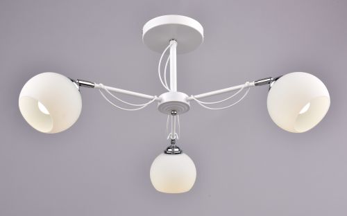 Светильник РС21000 WT+CR/3C "Свинг" (металл, стекло, 3*Е27) п/ос								 оптом