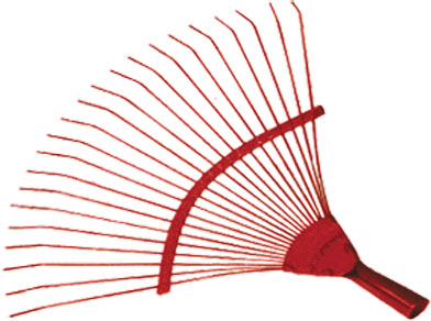 FIT Грабли веерные, проволочный зуб, 22 зуба, 450 мм  1/60 оптом