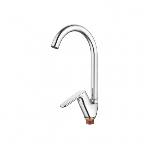 Ledeme L5977-2 Смеситель для кухни с гайкой (латунь)  * оптом