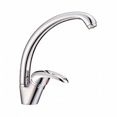 Ledeme L4115 Смеситель для кухни (утка) (латунь) (1/10)  * оптом