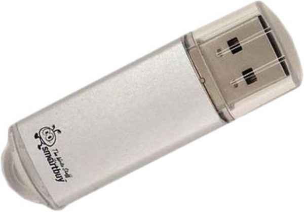 Smartbuy флешка 32 GB USB 2.0 V-Cut Silver п/ос оптом