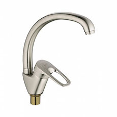 Ledeme L5904A Смеситель для кухни сатин (латунь)  * оптом