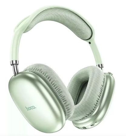 HOCO наушники W35 AIR зелёные беспроводные 45h оптом HOCO наушники W35 AIR зелёные беспроводные 45h оптом