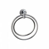 Ledeme  L1704-1 полотенцедержатель "двойное кольцо"  * оптом