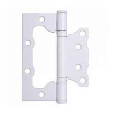 Петля без врезки ПНУ-100 (белая/цинк) оптом Петля без врезки ПНУ-100 (белая/цинк) оптом