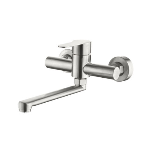 Ledeme L74603 Смеситель для кухни настенный (нерж. сталь) * п/ос оптом Ledeme L74603 Смеситель для кухни настенный (нерж. сталь) * п/ос оптом