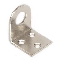 Проушина с загибом 40х90 (цинк)  (КРАТНО 10 ШТ) оптом