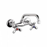 Ledeme L4712 Смеситель для кухни настенный (верхний излив) (латунь) * оптом