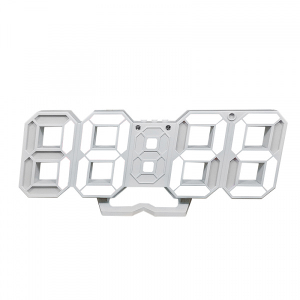 VST-883-6 часы электронные (белые цифры) белый корпус   оптом