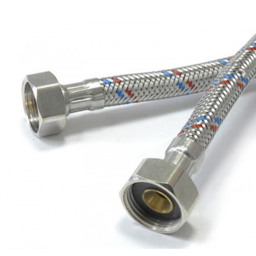 Ledeme 100см гибкая подводка д/воды гайка-гайка L93-10 (10/100) * оптом Ledeme 100см гибкая подводка д/воды гайка-гайка L93-10 (10/100) * оптом