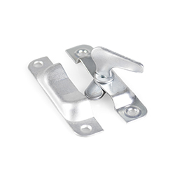 Завертка форточная ЗФ-2 "Флажок" (цинк) 20!  оптом