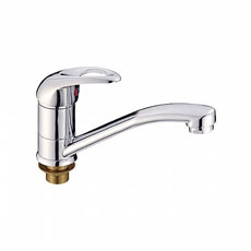 Ledeme L4515-2 Смеситель для кухни с гайкой (латунь)  * оптом