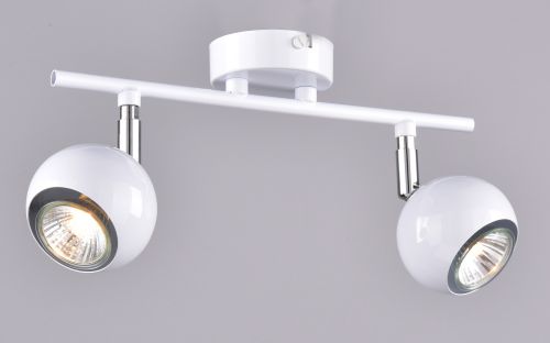 Светильник РС20722 WT+CR/2С "Портал" (металл, 2*GU10) п/ос	 оптом