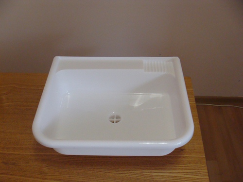 Раковина с выпуском (полипропилен 360х420х140) 1/15 оптом