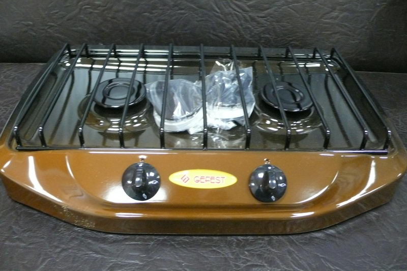 Плита газ. Гефест 2-конф.коричневая ПГ 700-02 хит продаж!!!  оптом