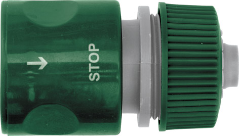 FIT Соединитель пластиковый 3/4" автостоп  1/20/240 оптом