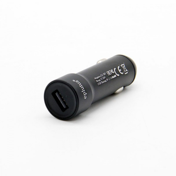 Eplutus автозарядка CU-501  2,1А 1USB выходное напряж.5V оптом