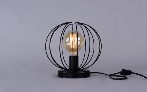 Светильник РС20867 BK/1T "Андромеда" (металл,  1*Е27)	п/ос оптом