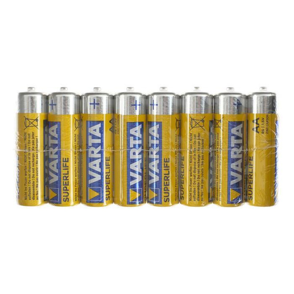 Varta батарейка R-6  8 спайка оптом