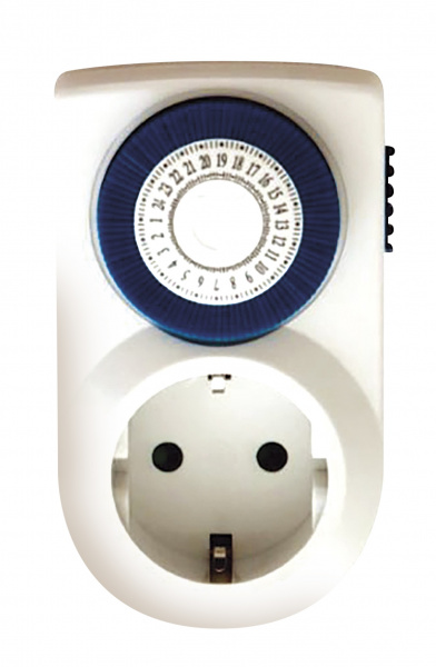 Smartbuy таймер механич. розеточный 3600Вт, 48 вкл./выкл. сутки,интервал 30 мин. арт.SBE-STM2 (1/48) оптом