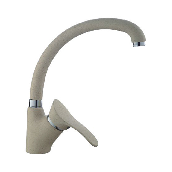 Ledeme L4101K Смеситель для кухни (бежевый) (латунь)  * оптом