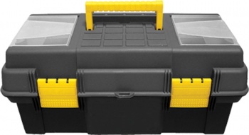 FIT Ящик для инструмента пластиковый 16" (41х21х18,5см) оптом FIT Ящик для инструмента пластиковый 16" (41х21х18,5см) оптом