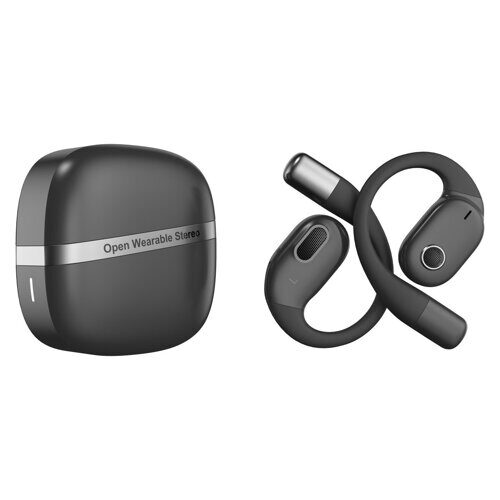 Mivo наушники MT-80 чёрные беспроводные спортивные "открытое ухо" оптом Mivo наушники MT-80 чёрные беспроводные спортивные "открытое ухо" оптом