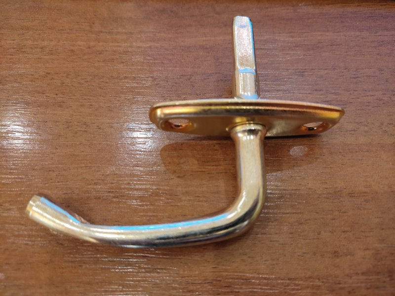 Ручка оконная Р-1 (цинк) хит продаж!!! оптом