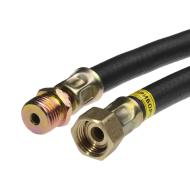 Рукав соединит д/газ. приборов резиновый 1/2 - 1,5м вн чёрный оптом Рукав соединит д/газ. приборов резиновый 1/2 - 1,5м вн чёрный оптом