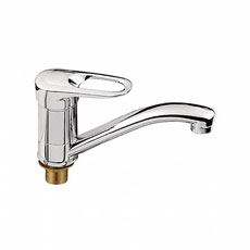 Ledeme L4504-2 Смеситель для кухни (средний излив) (латунь)  * оптом