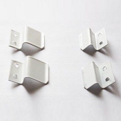 Крепление москитной сетки нижнее "Z" (сталь, белое) хит продаж!!! оптом