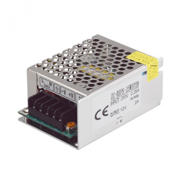 Smartbuy драйвер SBL-IP20-Driver- 25W для LED ленты (1/200) оптом