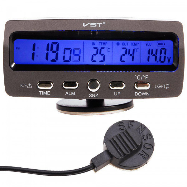 VST-7045V часы автомобильные п/ос оптом VST-7045V часы автомобильные п/ос оптом